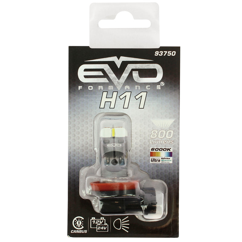 LED H11 Canbus MISTlamp 12/24V 6000K 650LM 1ST