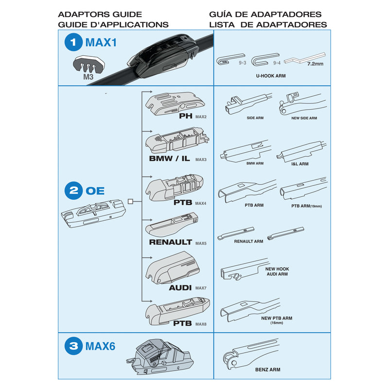 Wisserblad -ACQUAmax- 22inch 55cm