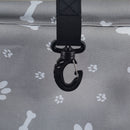 Luxe Autostoel Hond 39x39cm Grijs