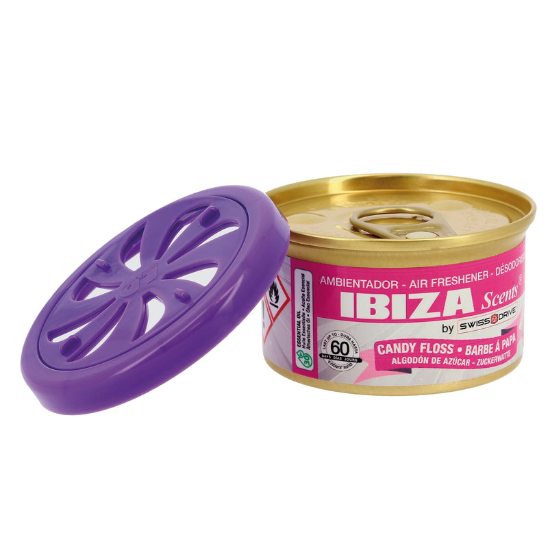 Luchtverfrisser Blikje Ibiza - Snoepstof blister