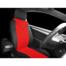 Auto stoelhoes Unicorn rood - zwart voor 1stoel