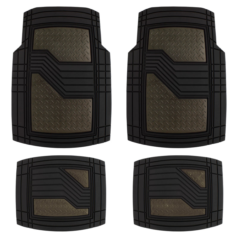 Ultimate Vloermat 70x50 Antrachite 4 St