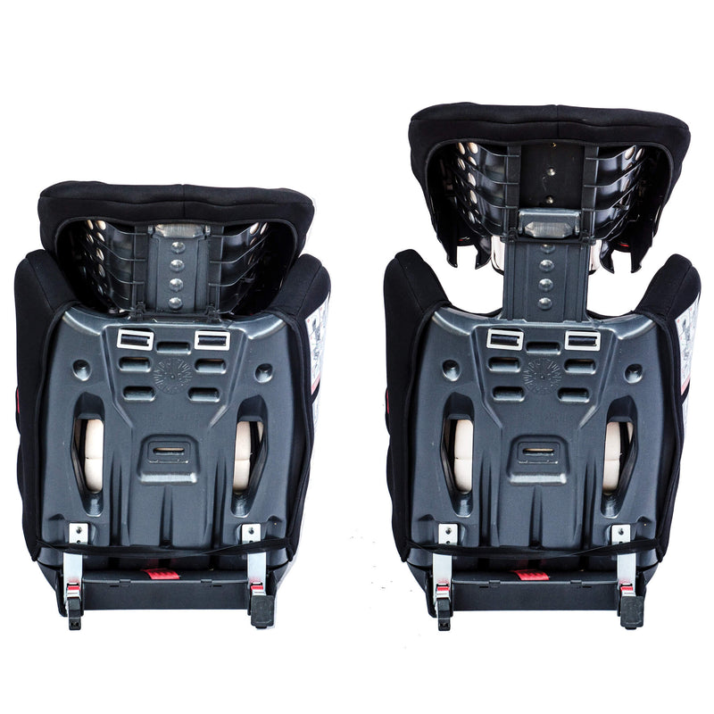 Kinderzitje groep1-2-3. Rood/zwart Isofix