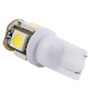 LED lampjes 5 leds T10 12V 2st
