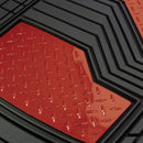 Ultimate Vloermat 70x50 Rood 4 St