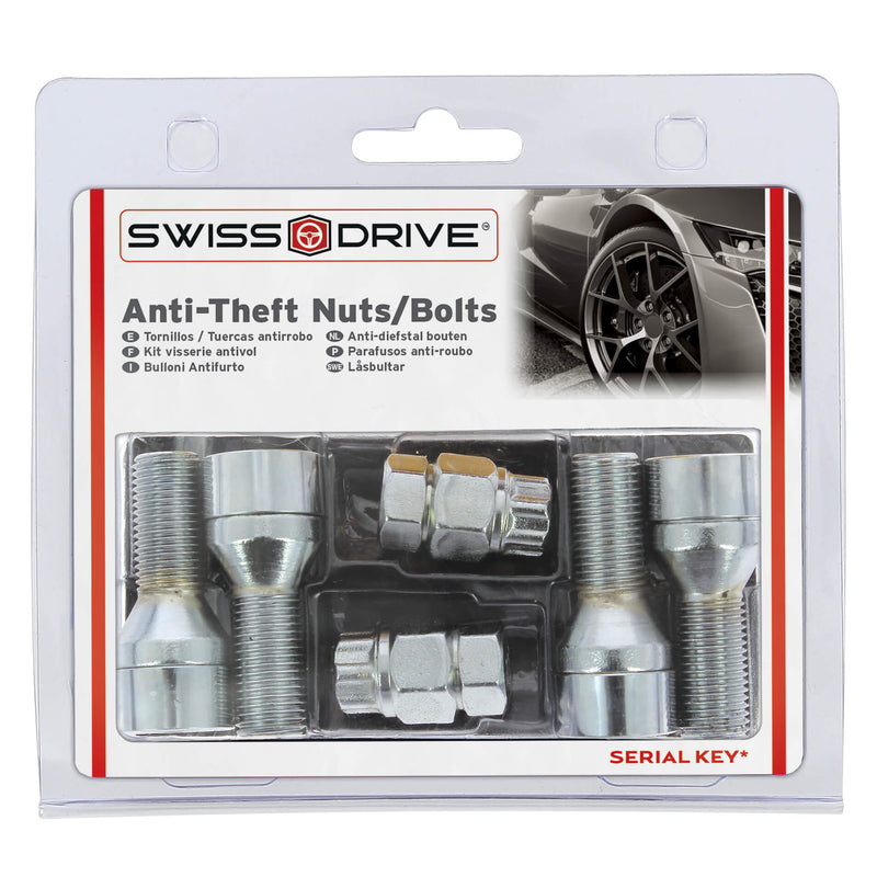 Anti-diefstal wielbouten M14x1.50 L28 T17 Butzi Premium