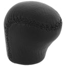 Pookknop -Eternal- zwart leer - lift achteruit