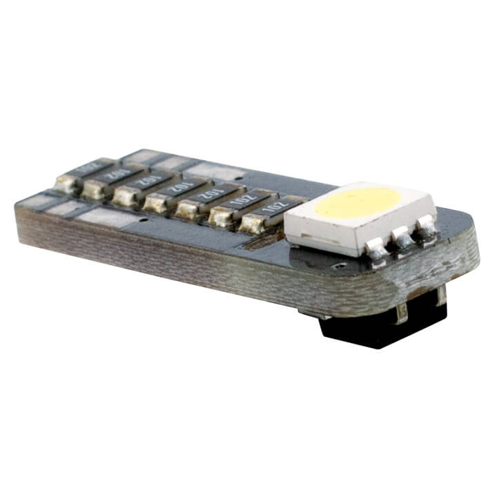 LED lampjes T10 SMD 12v 3W storingsvrij 2st