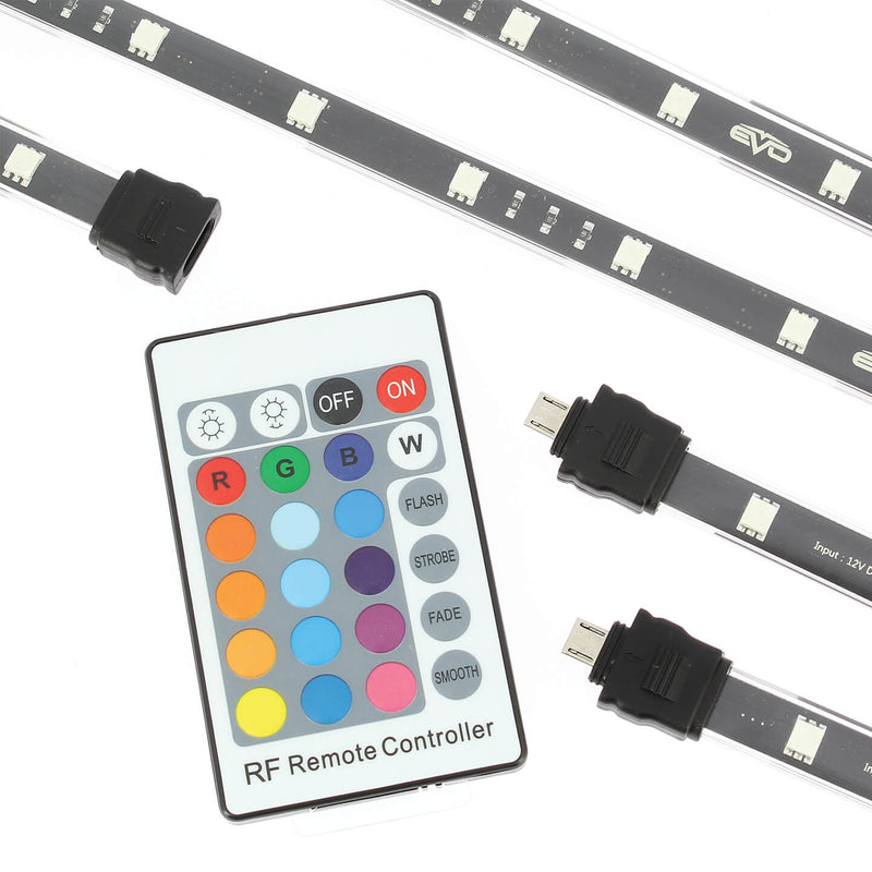 ONDERBODY MULTI-COLOUR LED KIT + AFSTANDSBEDIENING