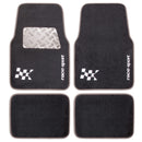 Mattenset -Competition- alu zilver 4 stuks