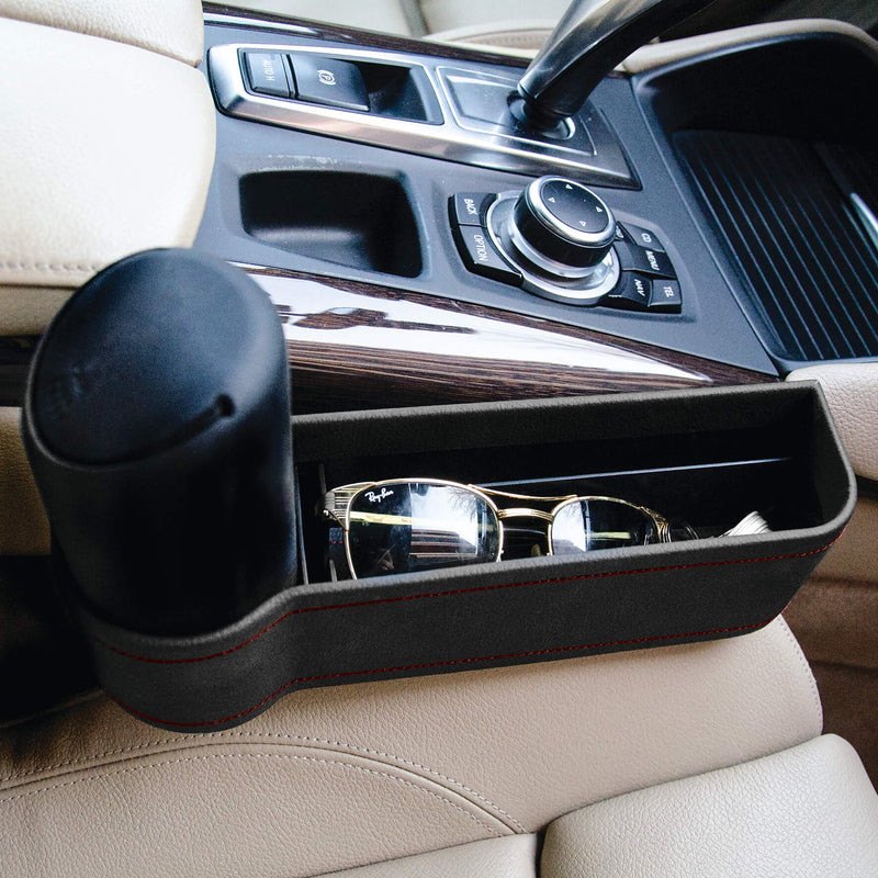 Opbergbak naast de stoel zwart