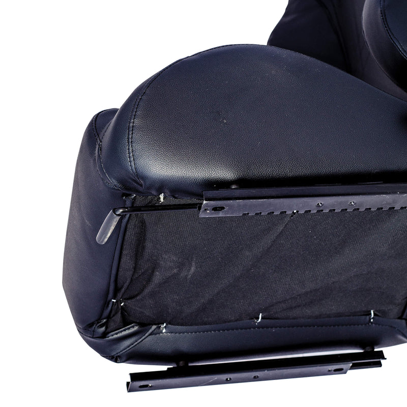 Sportstoel textiel zwart