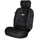 Stoelkussen -Race sport- 110x55cm zwart