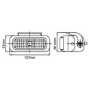MISTlamp 127x51mm H3 12V 55W. 2st