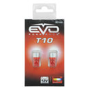 LED T10 lamp Rood