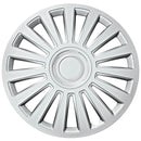 Individuele Zilveren Wieldoppen California 16 inch 20st