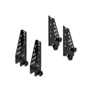 Cruz 4x Laadstoppers 18cm hoog - Cargo Staal