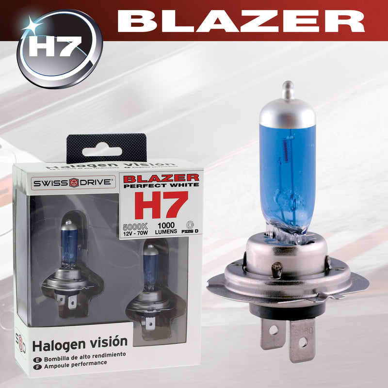 Autolampen set H7 Blazer 80 Watt 12v 5000k