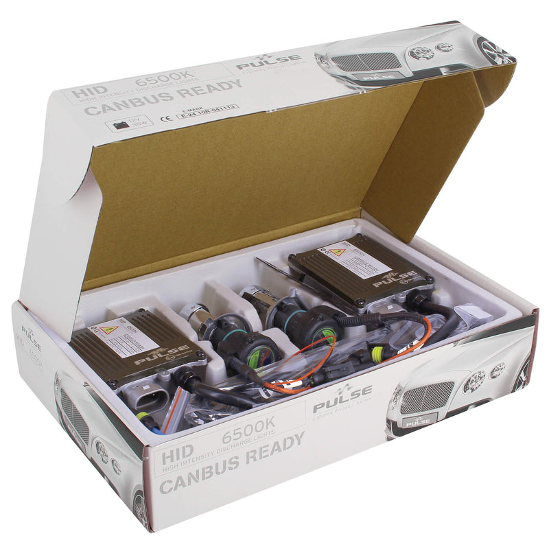 Xenonset H9 Canbus 6500K 12V 35W Slanke Ballast