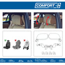 Laterale hoofdsteun beige