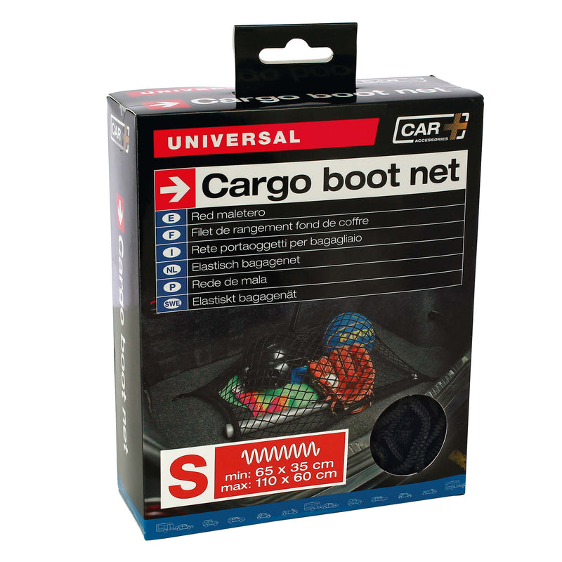 Kofferbak net maat S 35x65cm elastisch