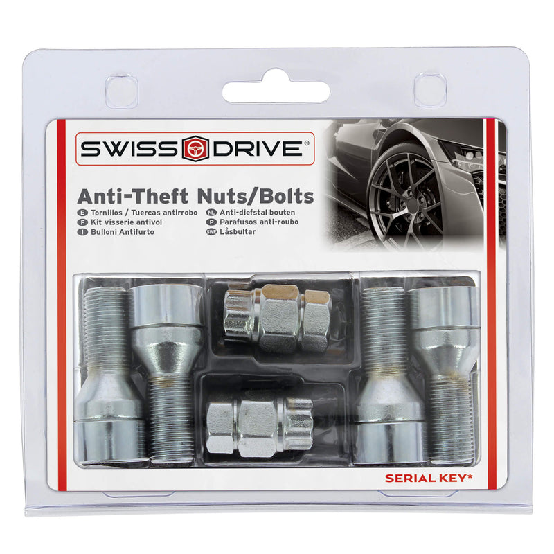 Anti-diefstal wielbouten M14x1.25 L27 T17 Butzi Premium