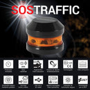 Knipperend waarschuwingslicht - Noodlicht magnetisch oplaadb