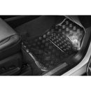 Mattenset -Alu look- carbon 4 stuks