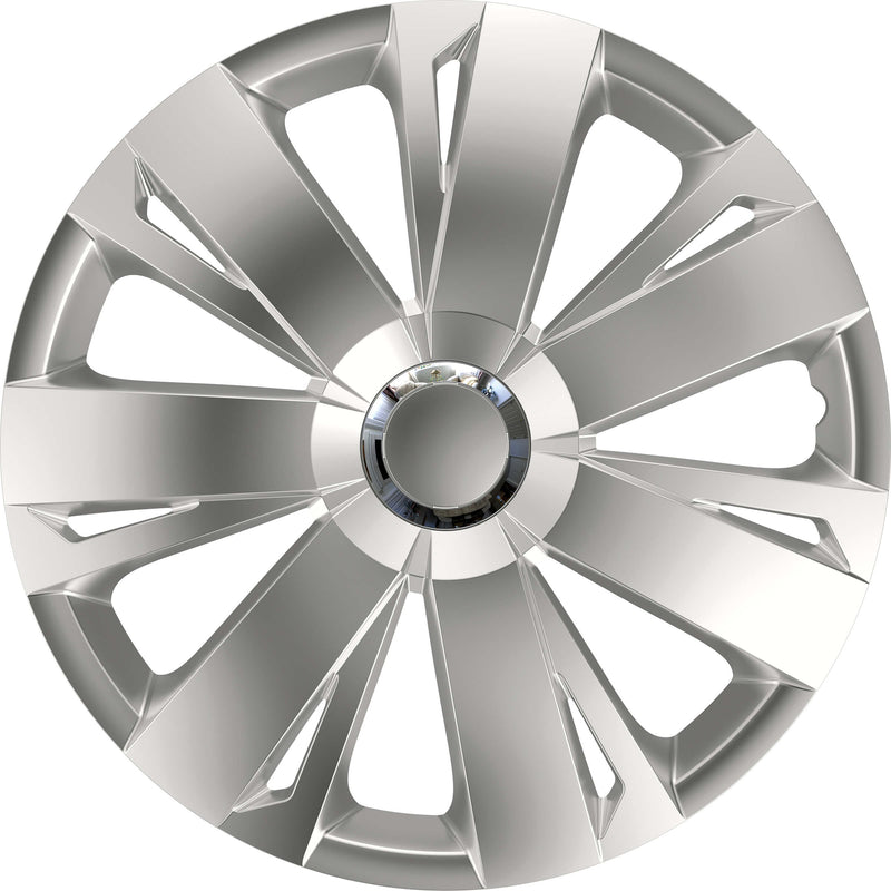 Wieldoppen 15 inch Georgia zilver