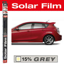 Raamfolie 76x300 cm grijs