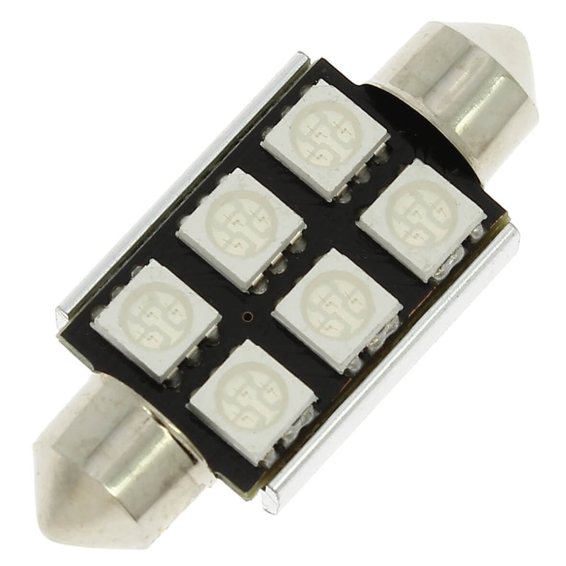 LED lamp Festoon Canbus 39mm blauw