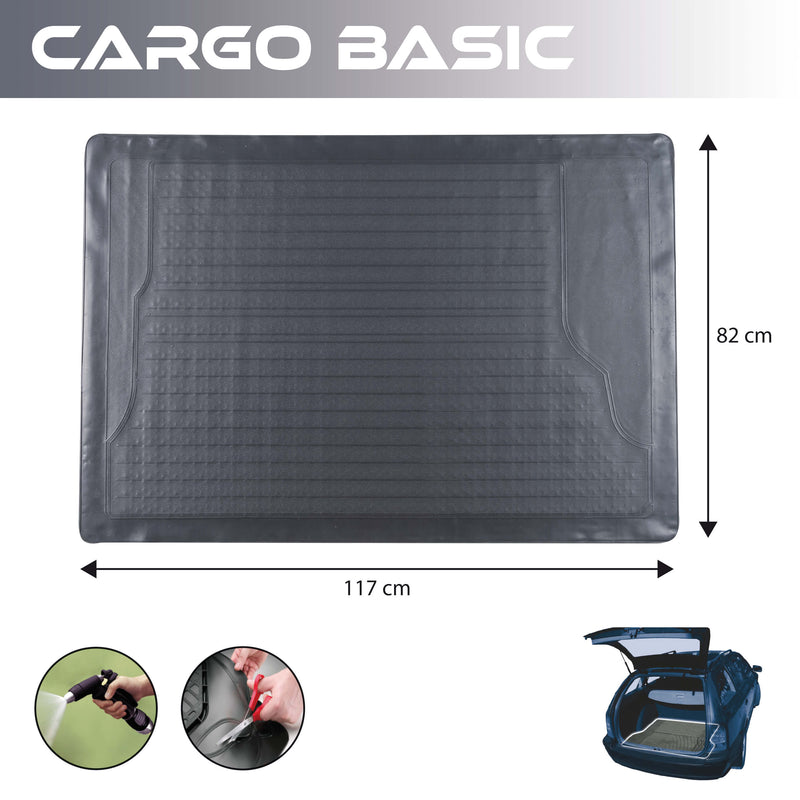 Kofferbak mat Cargo Basic zwart