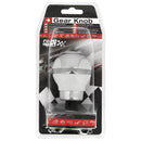 Versnellingspook knop ALU-Leer CORONADO. WHITE