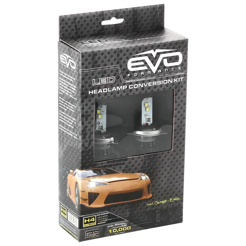 LED Koplamp Conversie Setje H4 6.000K 12/24V 3200LM