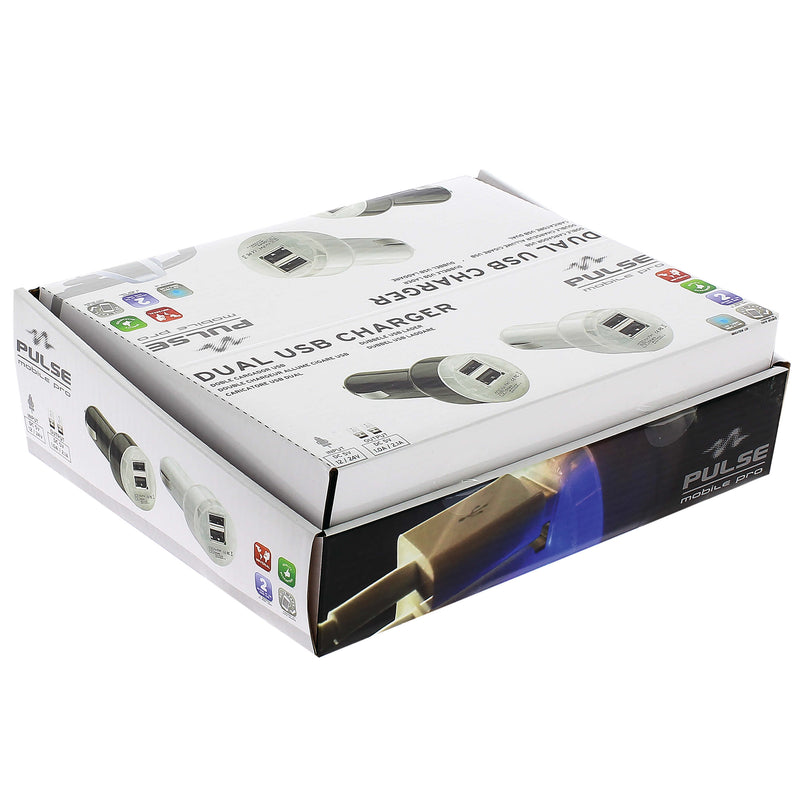 Display 6 zwart & 6 wit usb-laders