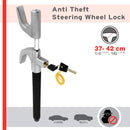 Anti-diefstal auto stuurslot - SWL00T2 gehard staal Zilver