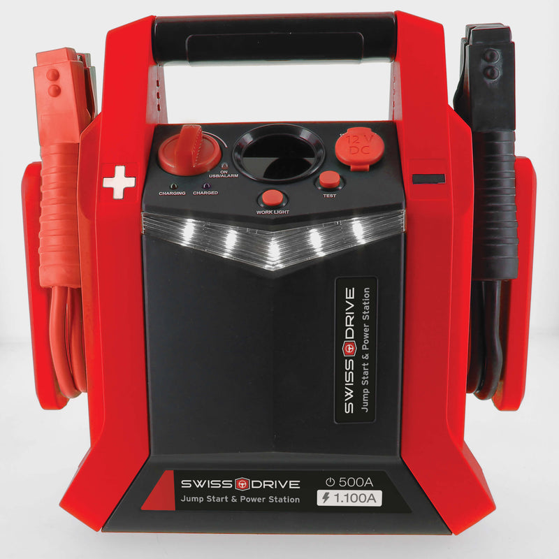 Jump starter max 1100A 12/220V