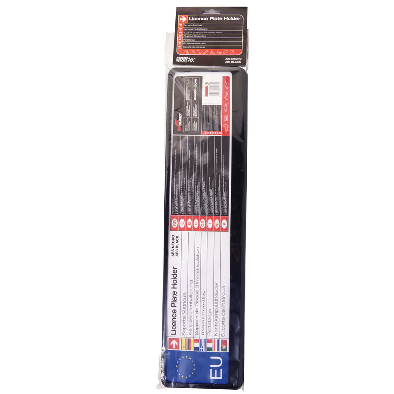 Race Sport Kentekenplaathouder 525x132 mm zwart