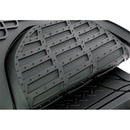 Deep dish rubber automat zwart 4st