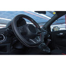 Stuurhoes auto universeel type Artisan donker zwart met w