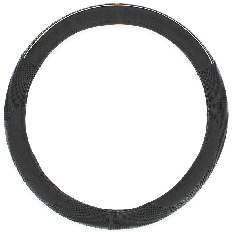 Auto stuurhoes Color-line zwart/zilver