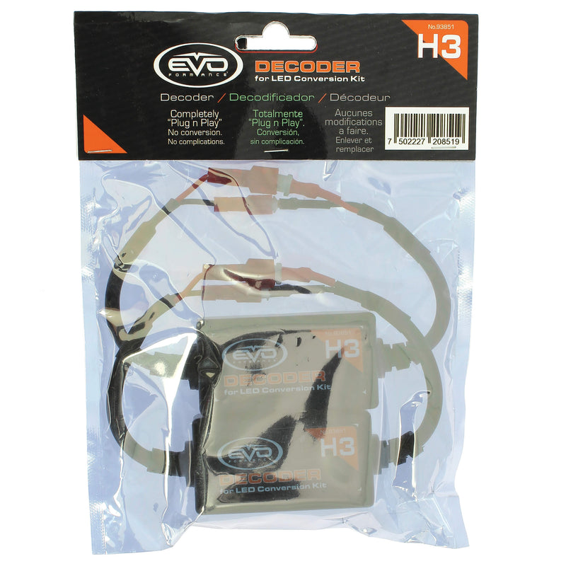 Canbus Relais Sets LED H3 Conversie Setje