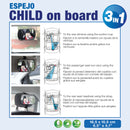 Auxiliary 3-in-1 Kinder overzicht spiegel