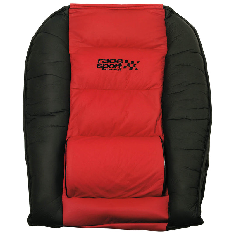 Stoelkussen -Race sport- 110x55cm rood