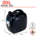 Bezinejerrycan 20L incl. flexibele buis