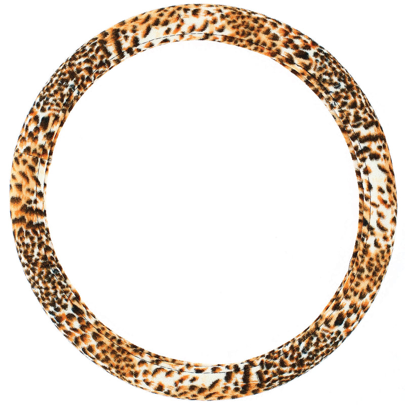 Auto stuurhoes luipaard look - stof