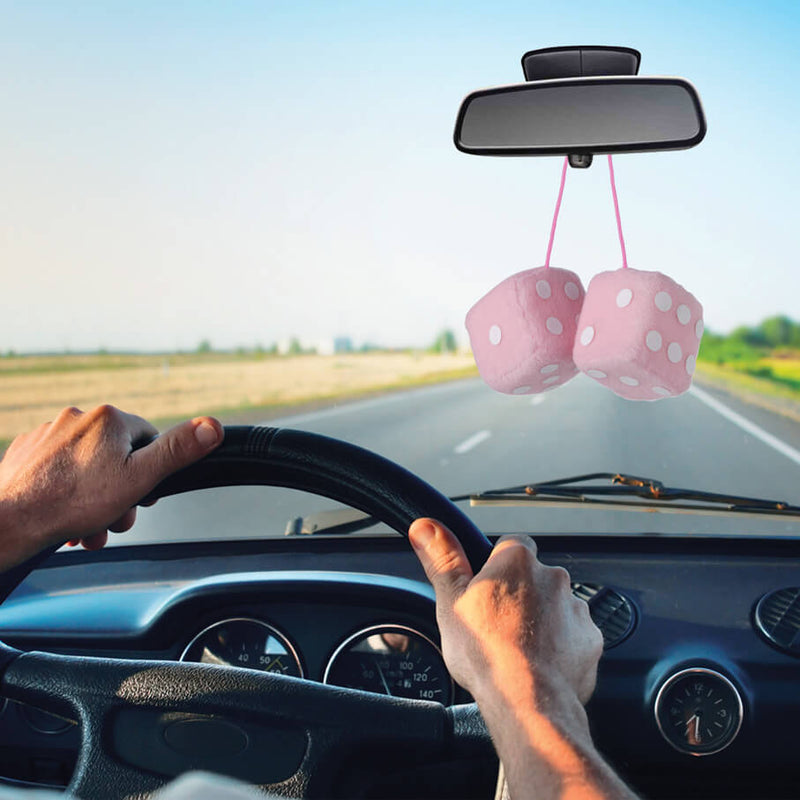 Dobbelstenen 7x7cm rose