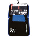 Mattenset -Competition- alu blauw 4 stuks