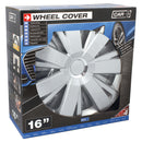 Wieldoppen 16 inch Georgia zilver