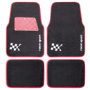 Mattenset -Competition- alu rood 4 stuks